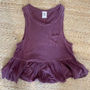 Free people maroon tank